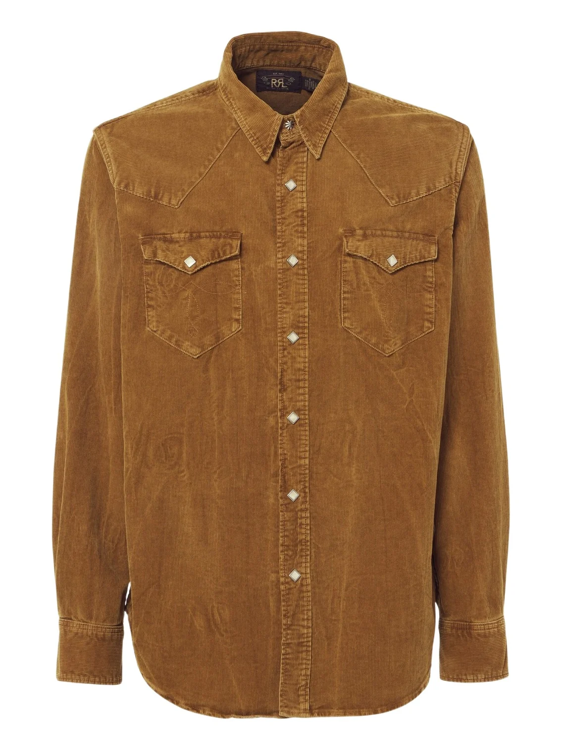 RRL Buffalo West cotton corduroy shirt