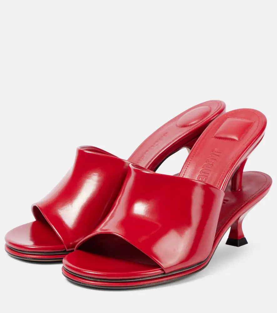 Jacquemus Les Doubles Mules leather mules | Thumbnail 5 Jacquemus Les Doubles Mules leather mules | Thumbnail 5