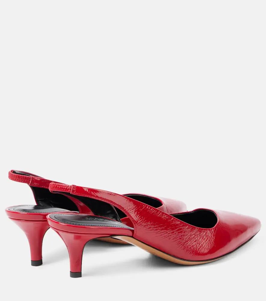 Isabel Marant Piery patent leather slingback pumps | Thumbnail 2