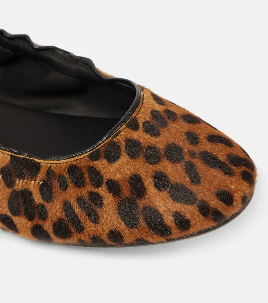 Isabel Marant Belna calf hair ballet flats | Thumbnail 4