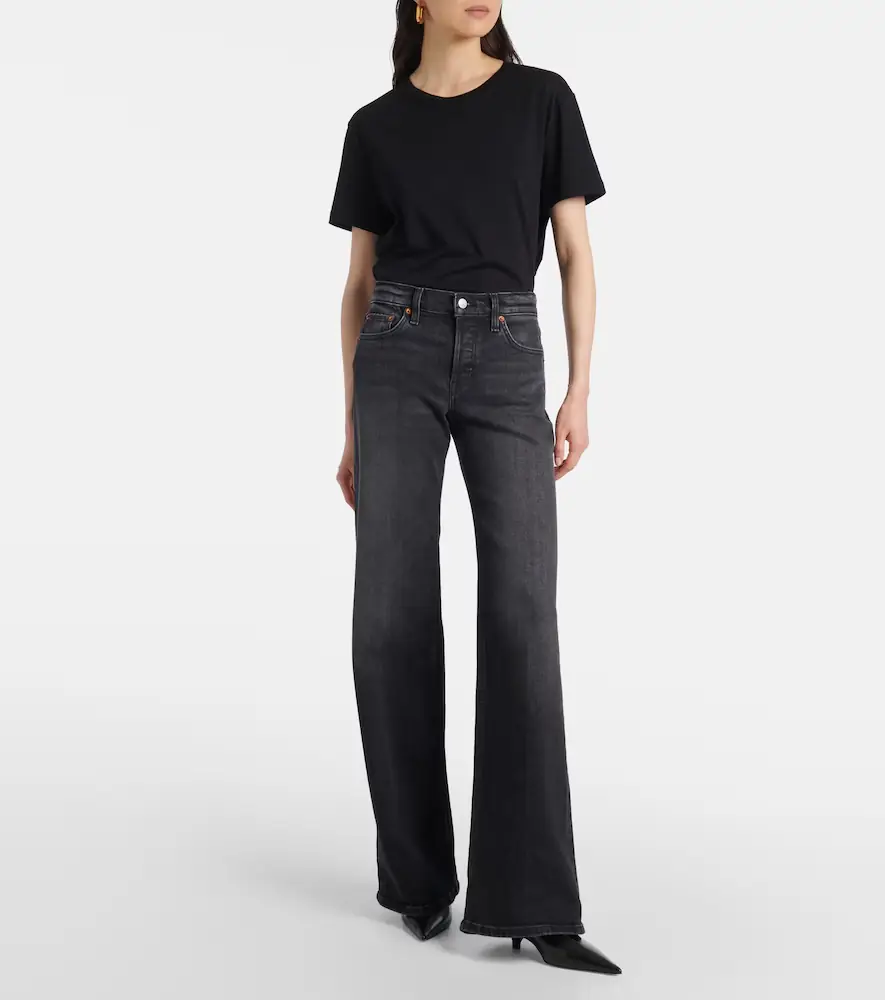RE/DONE Mid-rise wide-leg jeans | Thumbnail 3