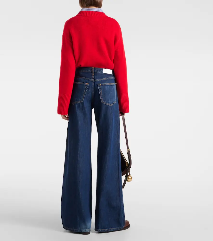 RE/DONE Palazzo mid-rise wide-leg jeans | Thumbnail 2