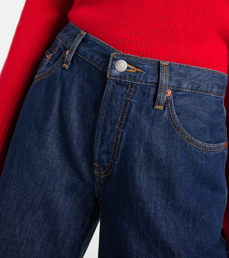 RE/DONE Palazzo mid-rise wide-leg jeans | Thumbnail 5