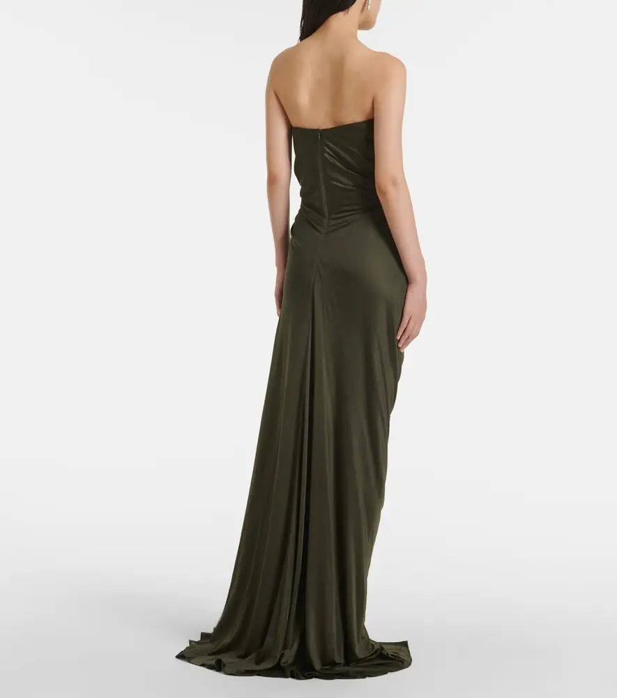 Costarellos Elettra embellished jersey gown | Thumbnail 2 Costarellos Elettra embellished jersey gown | Thumbnail 2