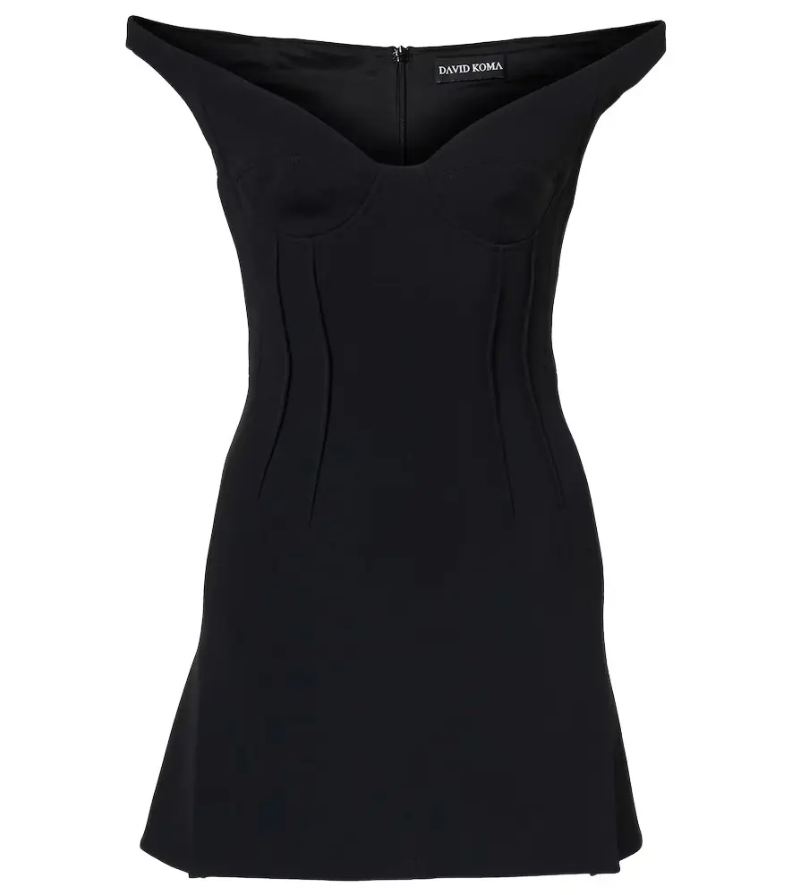 David Koma Off-shoulder minidress | Image 1 David Koma Off-shoulder minidress | Image 1