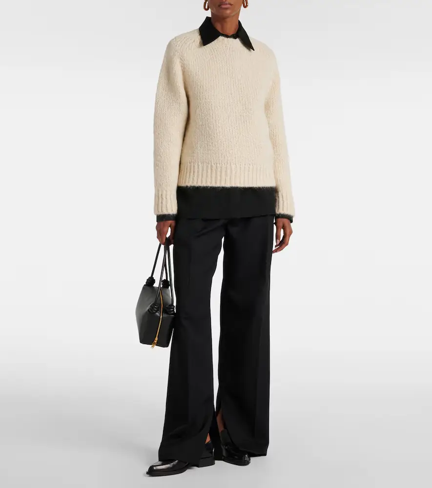 Jil Sander Mohair and wool-blend sweater | Thumbnail 3 Jil Sander Mohair and wool-blend sweater | Thumbnail 3