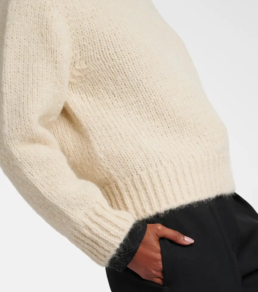 Jil Sander Mohair and wool-blend sweater | Thumbnail 4 Jil Sander Mohair and wool-blend sweater | Thumbnail 4