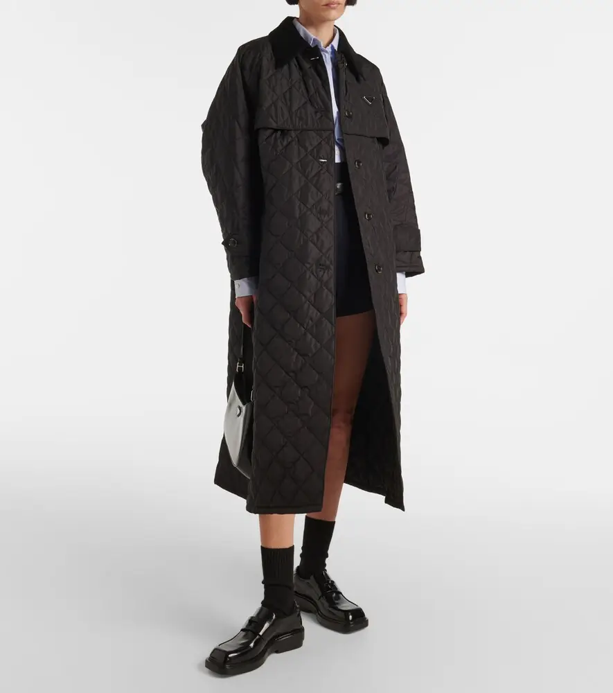 Prada Quilted coat | Thumbnail 4