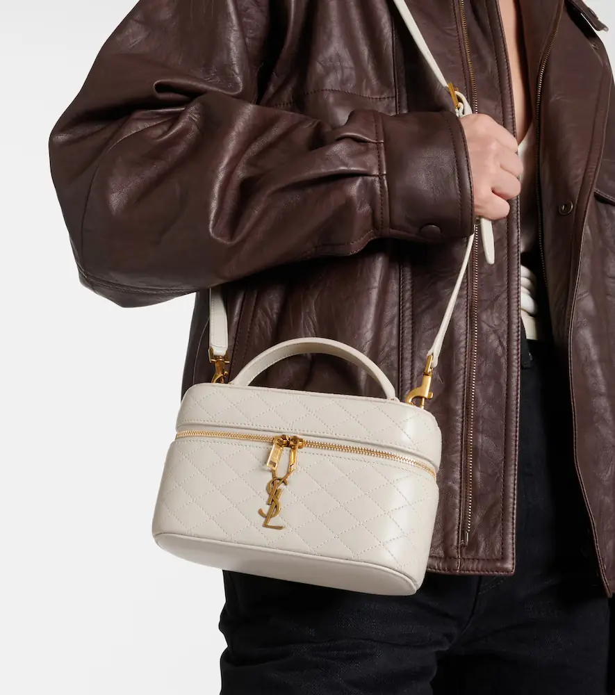 Saint Laurent Gaby Mini quilted leather vanity bag | Thumbnail 2