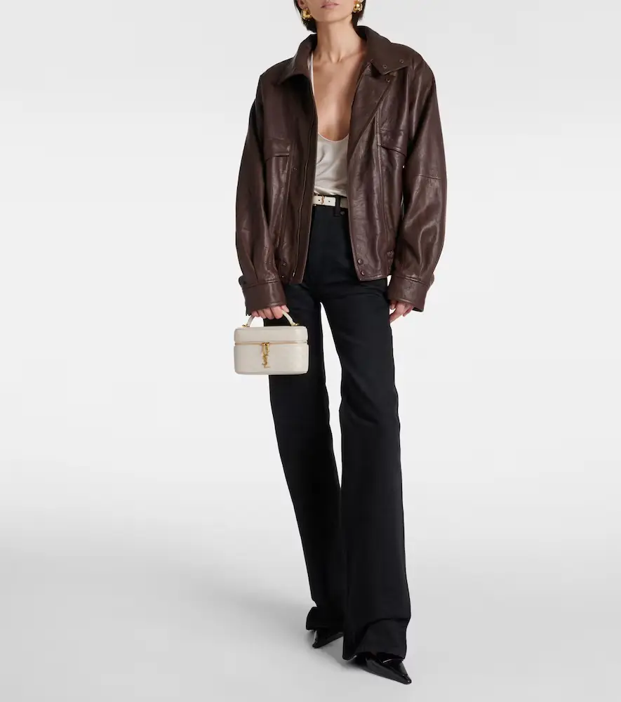 Saint Laurent Gaby Mini quilted leather vanity bag | Thumbnail 3