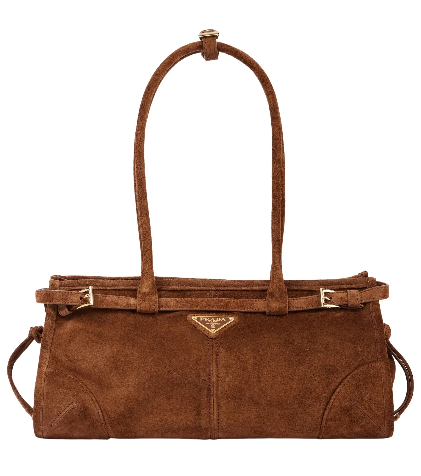 Bonnie Medium suede shoulder bag