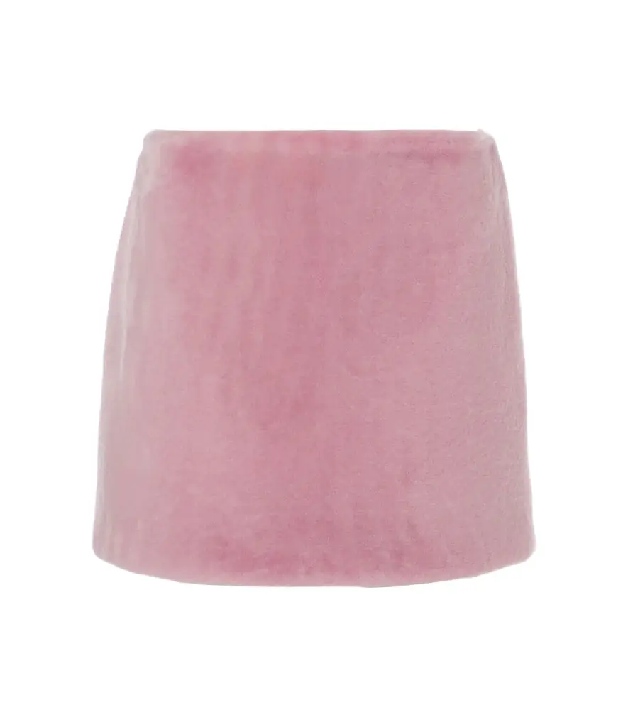 Prada Shearling miniskirt | Image 1 Prada Shearling miniskirt | Image 1