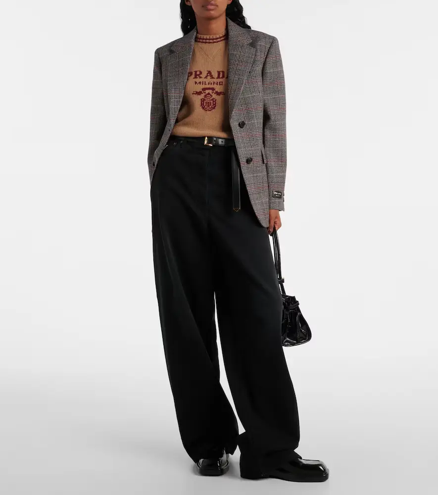 Prada High-rise wide-leg jeans | Thumbnail 6 Prada High-rise wide-leg jeans | Thumbnail 6