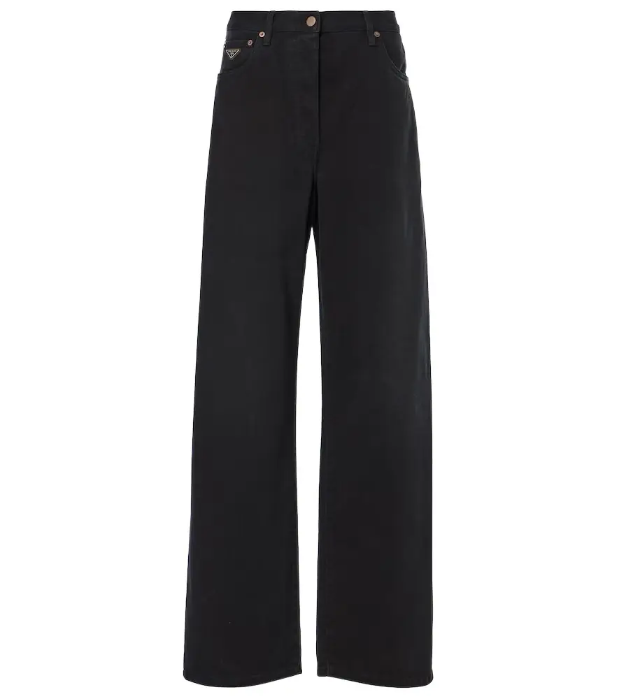 Prada High-rise wide-leg jeans | Image 1 Prada High-rise wide-leg jeans | Image 1