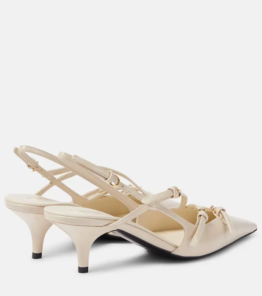 Miu Miu Patent leather slingback pumps | Thumbnail 3