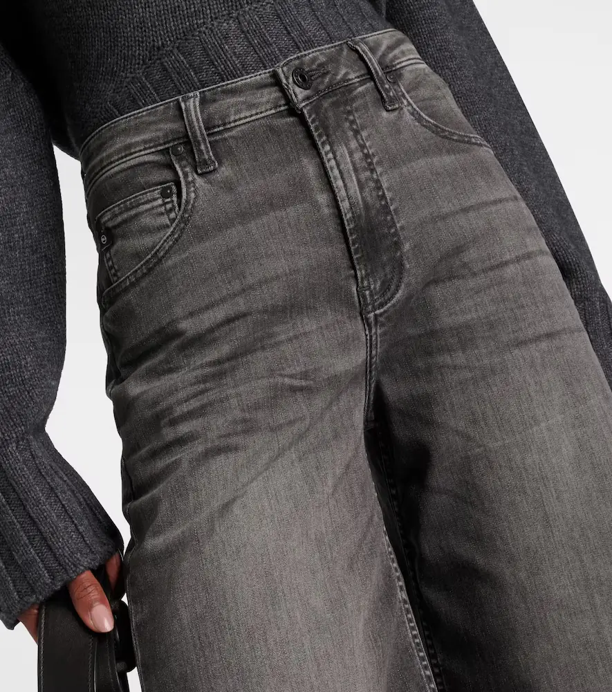 AG Jeans Mid-rise wide-leg jeans | Thumbnail 3 AG Jeans Mid-rise wide-leg jeans | Thumbnail 3