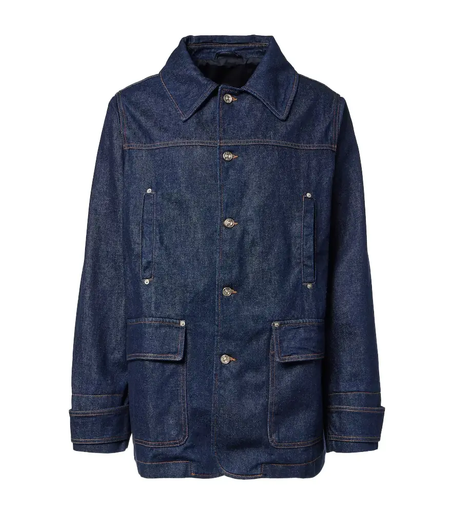 Wales Bonner Shadow denim jacket | Image 1 Wales Bonner Shadow denim jacket | Image 1