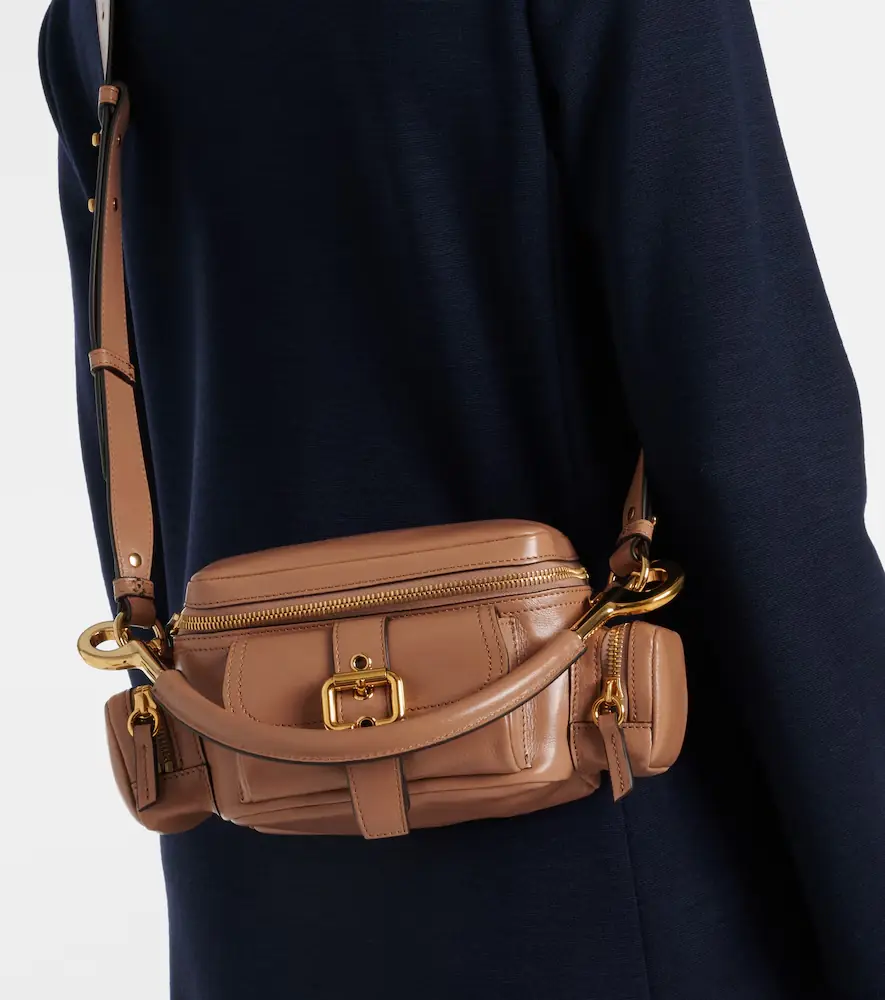 Chloe Chloé Camera Small leather crossbody bag | Thumbnail 7
