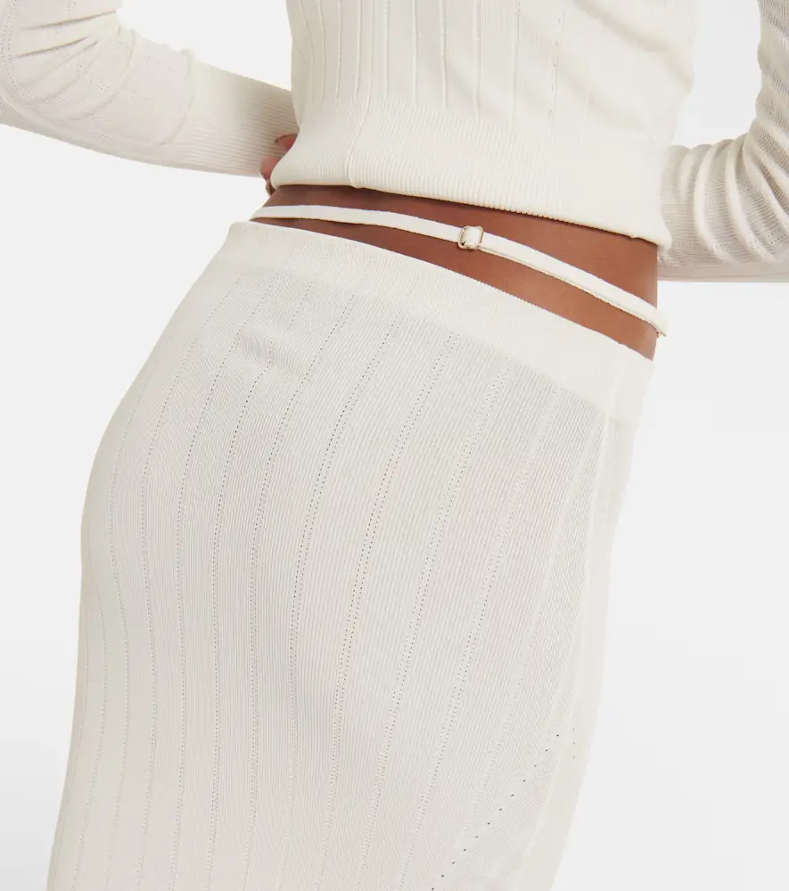 Jacquemus Pralù scalloped midi skirt | Thumbnail 5 Jacquemus Pralù scalloped midi skirt | Thumbnail 5