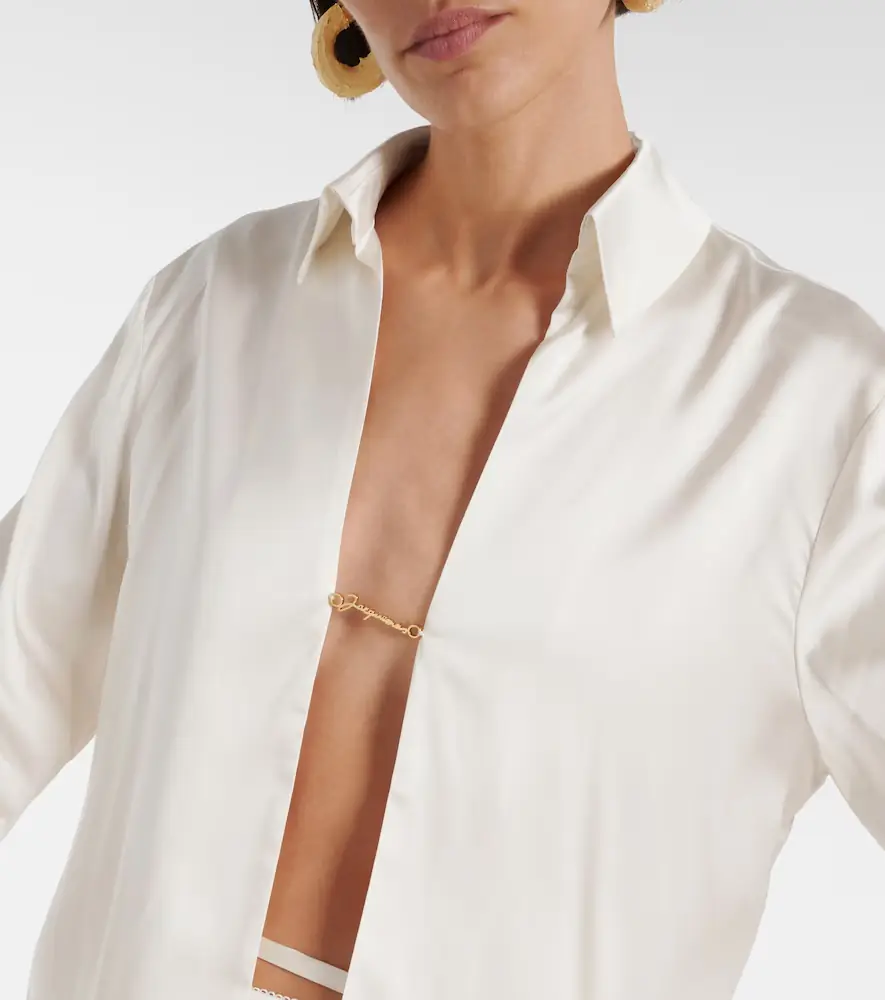 Jacquemus La Chemise Notte satin top | Thumbnail 5 Jacquemus La Chemise Notte satin top | Thumbnail 5