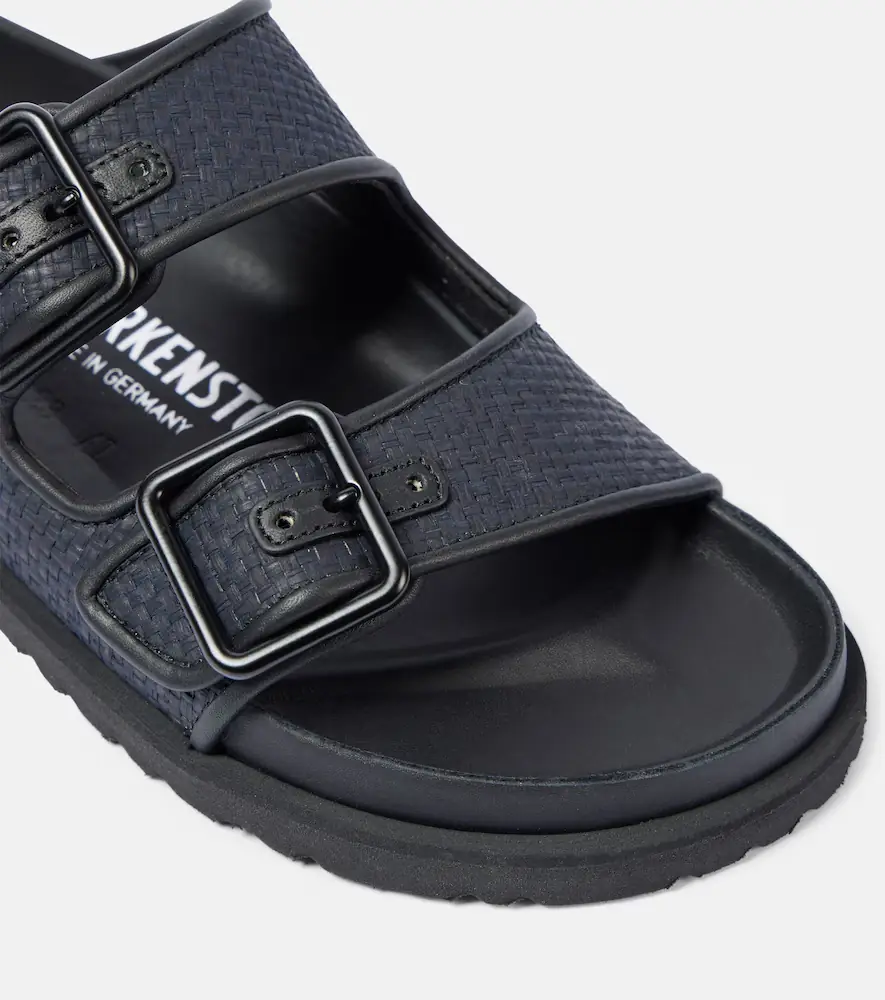 Birkenstock 1774 Arizona Luxe raffia sandals | Thumbnail 3 Birkenstock 1774 Arizona Luxe raffia sandals | Thumbnail 3