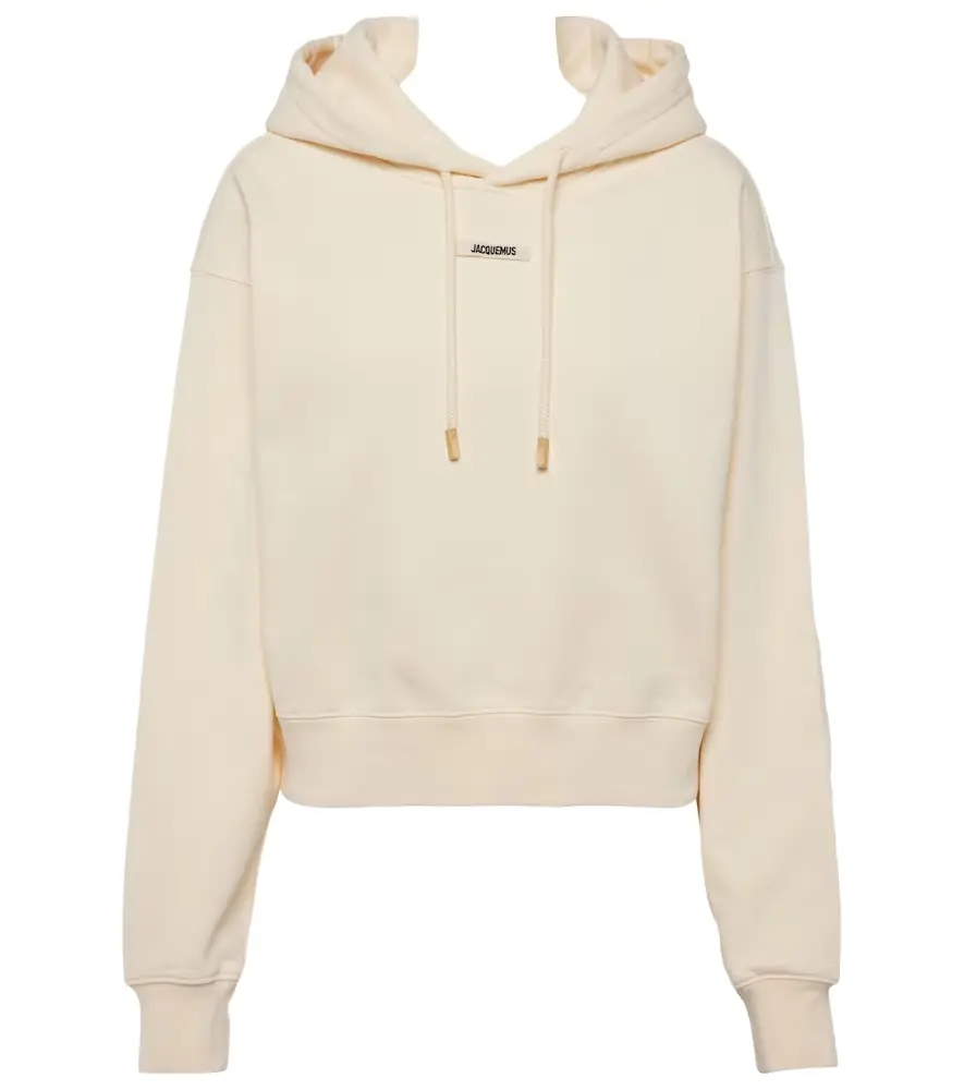 Jacquemus Le Hoodie Gros Grain cotton hoodie | Image 1 Jacquemus Le Hoodie Gros Grain cotton hoodie | Image 1
