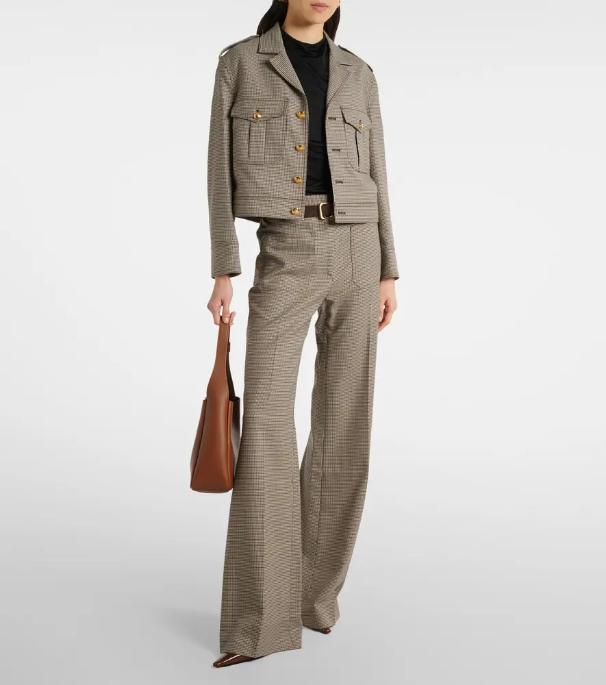 Nili Lotan Lise cropped virgin wool jacket | Thumbnail 4 Nili Lotan Lise cropped virgin wool jacket | Thumbnail 4