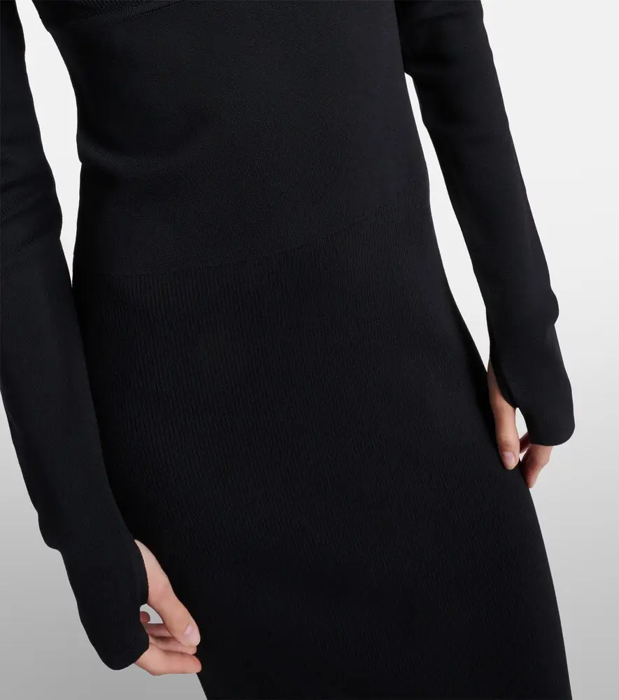SIR. Helena ribbed-knit maxi dress | Thumbnail 4