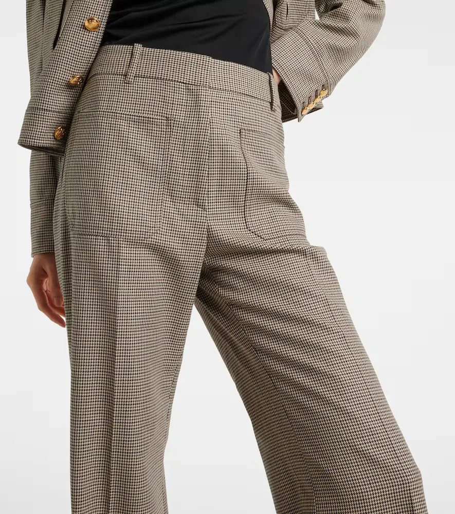 Nili Lotan Christophe virgin wool flared pants | Thumbnail 4