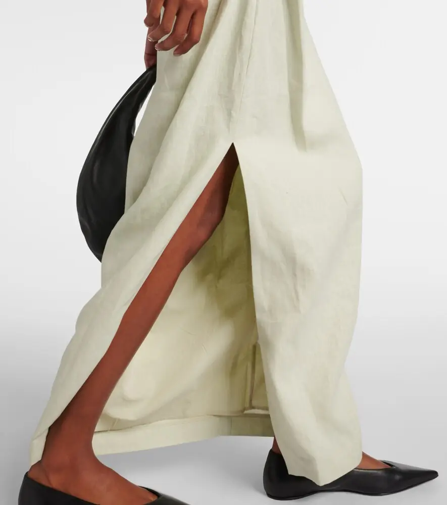 SIR. Iris asymmetric linen maxi skirt | Thumbnail 5 SIR. Iris asymmetric linen maxi skirt | Thumbnail 5