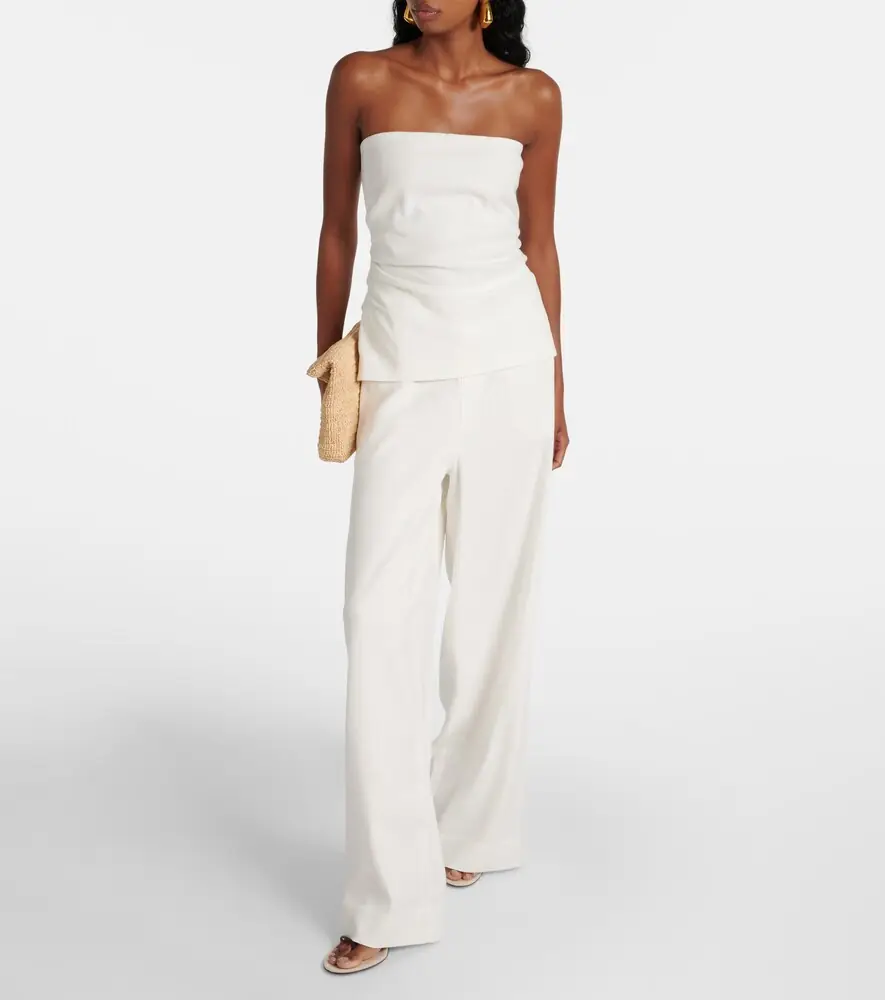 SIR. Dorian linen-blend tube top | Thumbnail 3 SIR. Dorian linen-blend tube top | Thumbnail 3