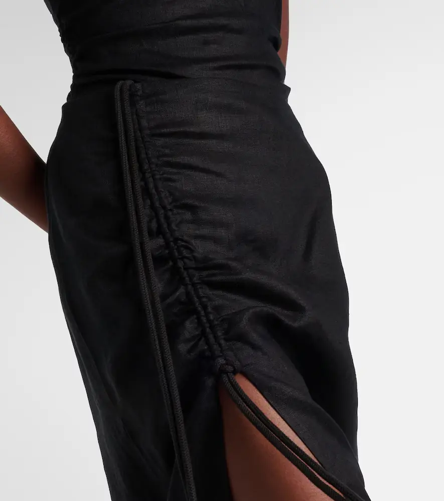 SIR. Josefina linen maxi skirt | Thumbnail 3 SIR. Josefina linen maxi skirt | Thumbnail 3