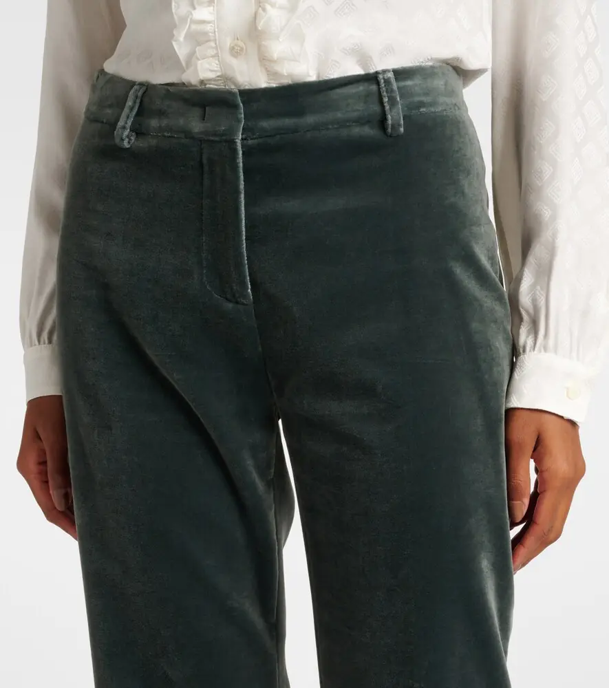 Etro Cotton flared pants | Thumbnail 4 Etro Cotton flared pants | Thumbnail 4