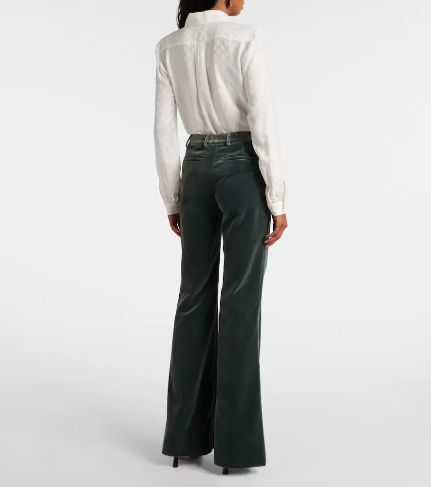 Etro Cotton flared pants | Thumbnail 5 Etro Cotton flared pants | Thumbnail 5