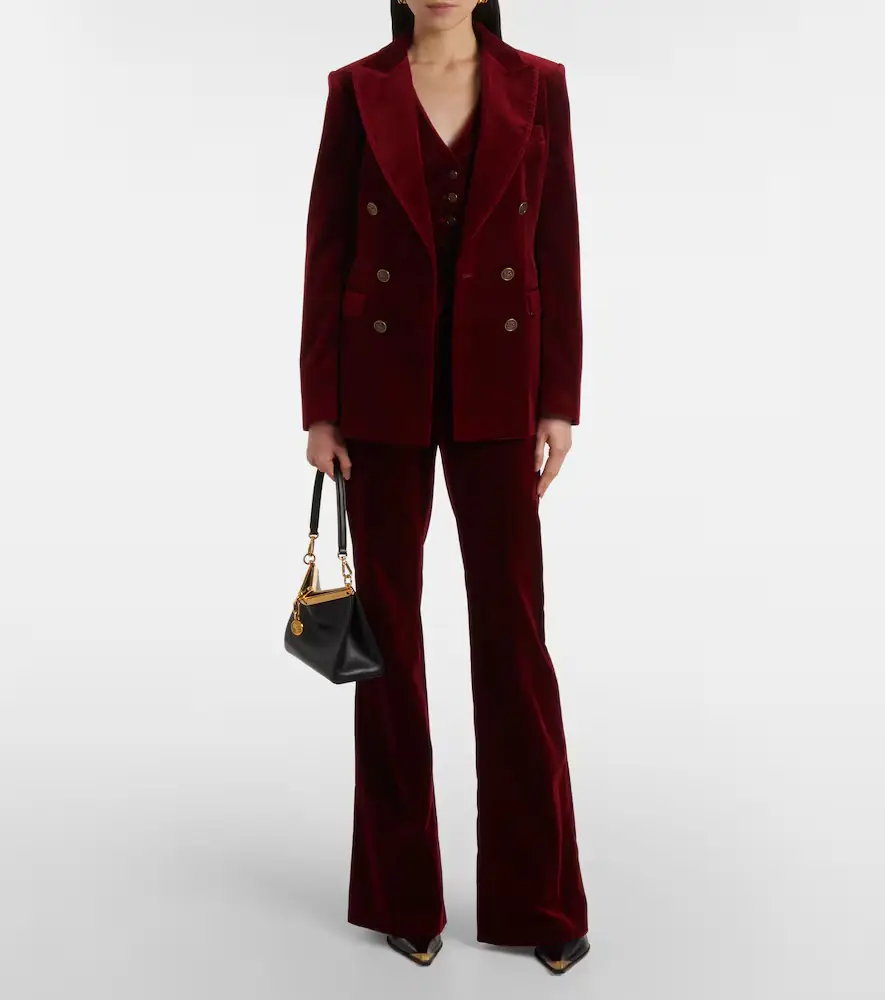 Etro Cotton velvet vest | Thumbnail 3