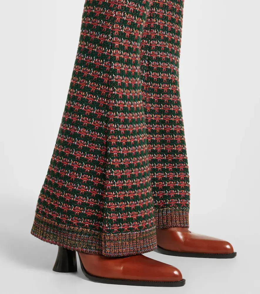 Etro Embroidered high-rise flared pants | Thumbnail 5 Etro Embroidered high-rise flared pants | Thumbnail 5