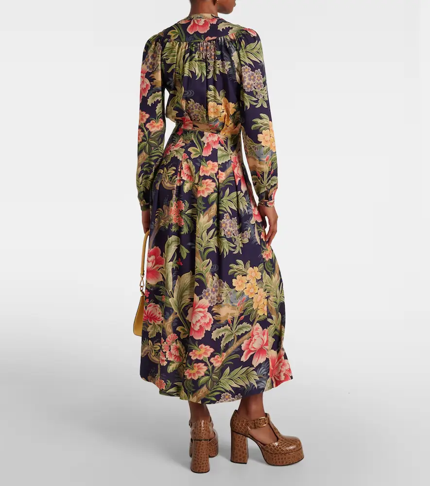 Etro Jersey and fil coupé jacquard maxi dress | Thumbnail 2