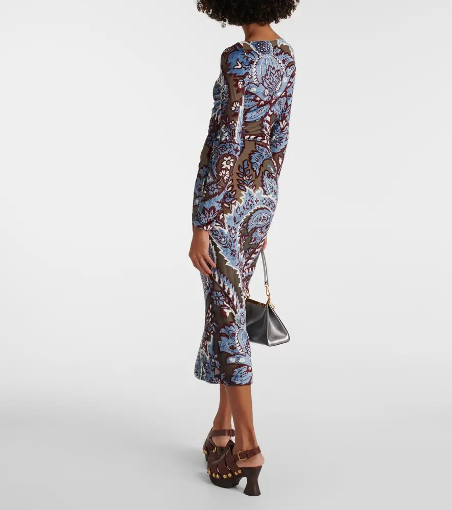 Etro Printed midi dress | Thumbnail 5 Etro Printed midi dress | Thumbnail 5