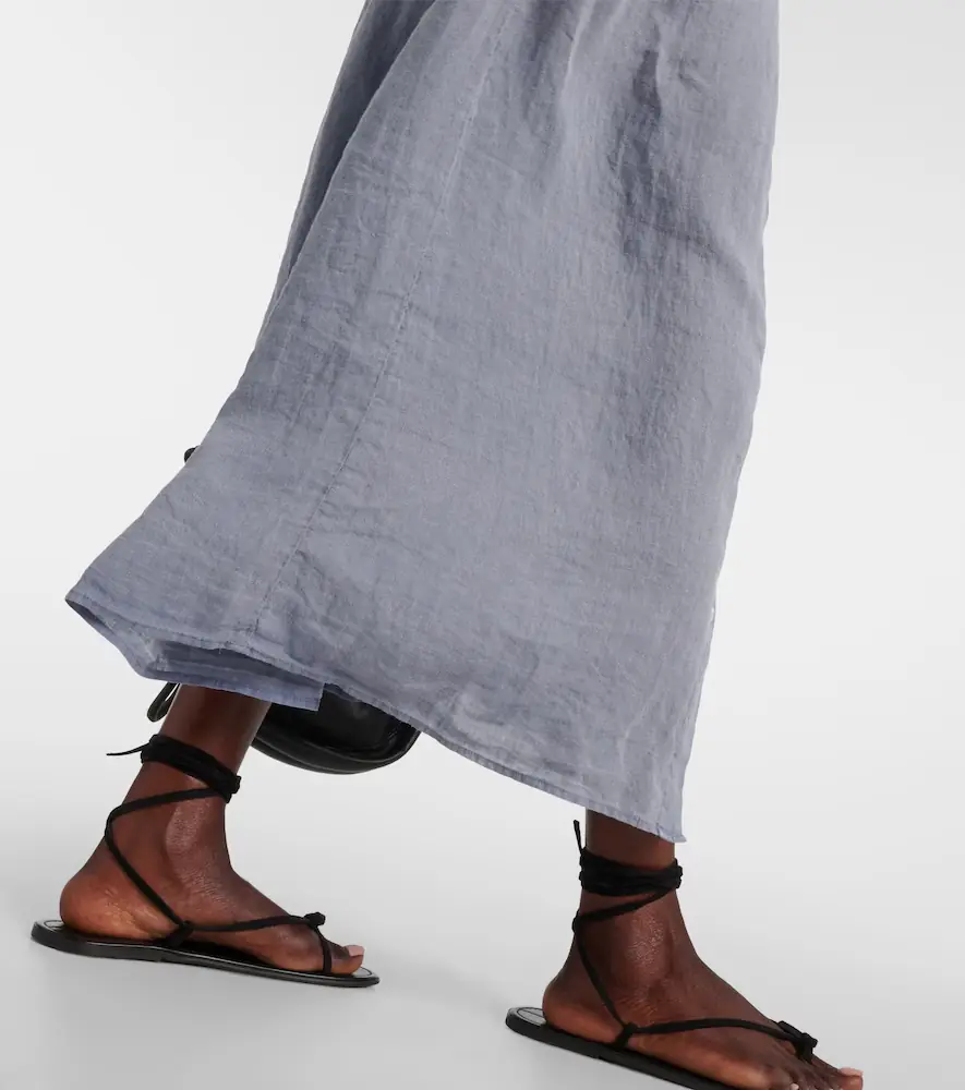 Velvet Luna linen maxi dress | Thumbnail 2