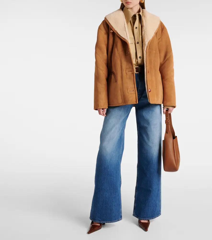 Blazé Milano Tatoosh shearling-lined suede jacket | Thumbnail 2 Blazé Milano Tatoosh shearling-lined suede jacket | Thumbnail 2