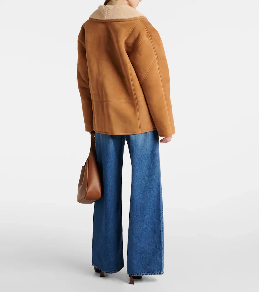 Blazé Milano Tatoosh shearling-lined suede jacket | Thumbnail 3 Blazé Milano Tatoosh shearling-lined suede jacket | Thumbnail 3