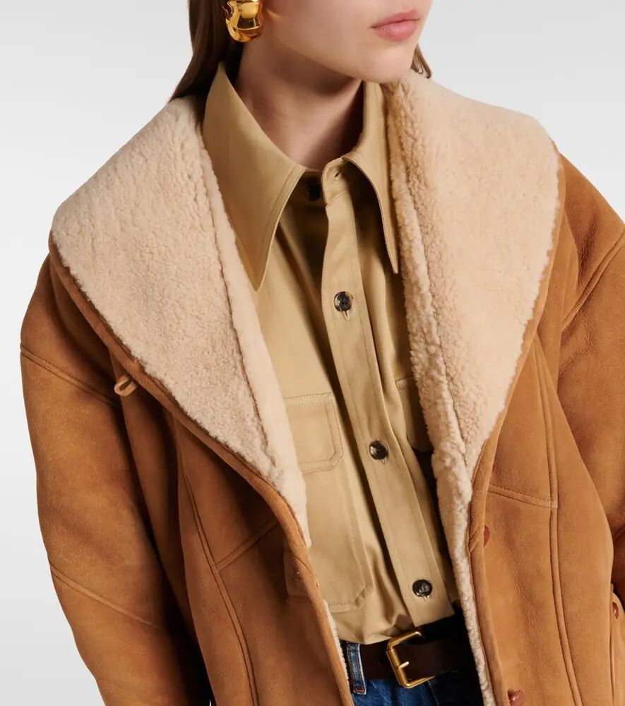 Blazé Milano Tatoosh shearling-lined suede jacket | Thumbnail 6 Blazé Milano Tatoosh shearling-lined suede jacket | Thumbnail 6