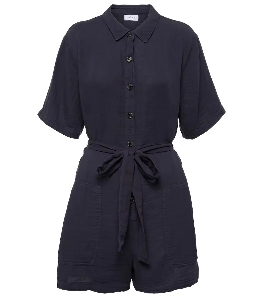 Velvet Dane belted romper | Image 1 Velvet Dane belted romper | Image 1