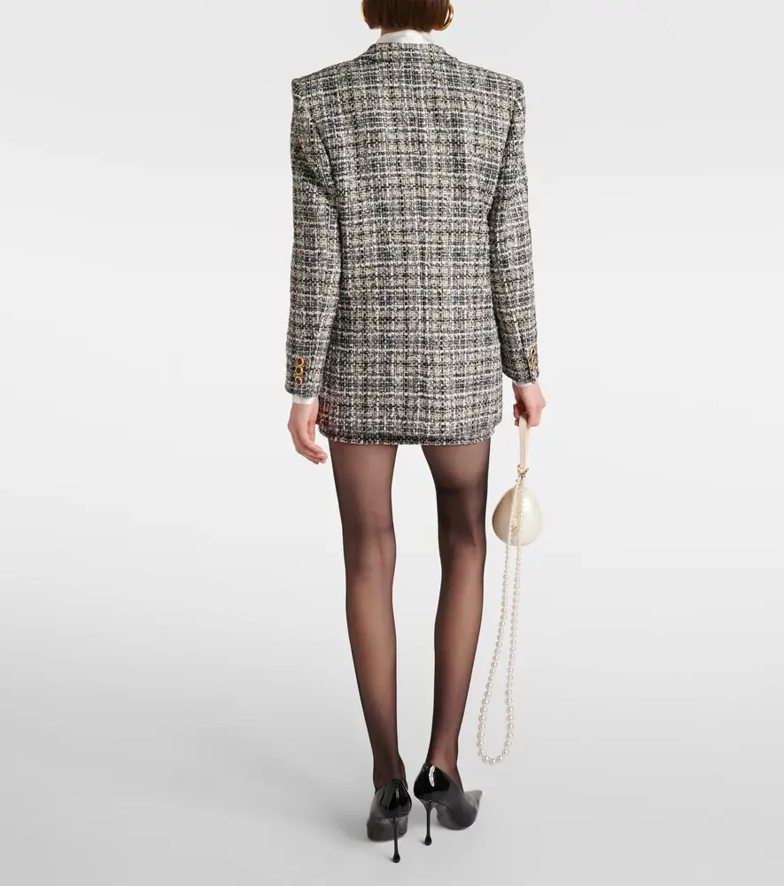 Alessandra Rich Wool lamé tweed blazer | Thumbnail 5 Alessandra Rich Wool lamé tweed blazer | Thumbnail 5