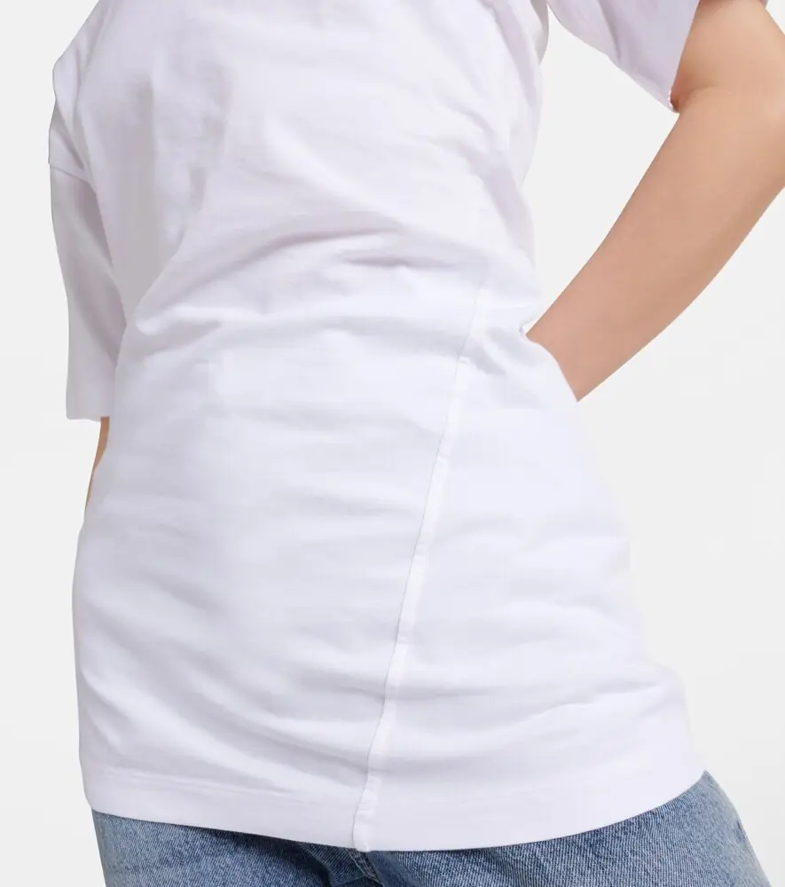 TOTEME Twisted cotton jersey T-shirt | Thumbnail 4