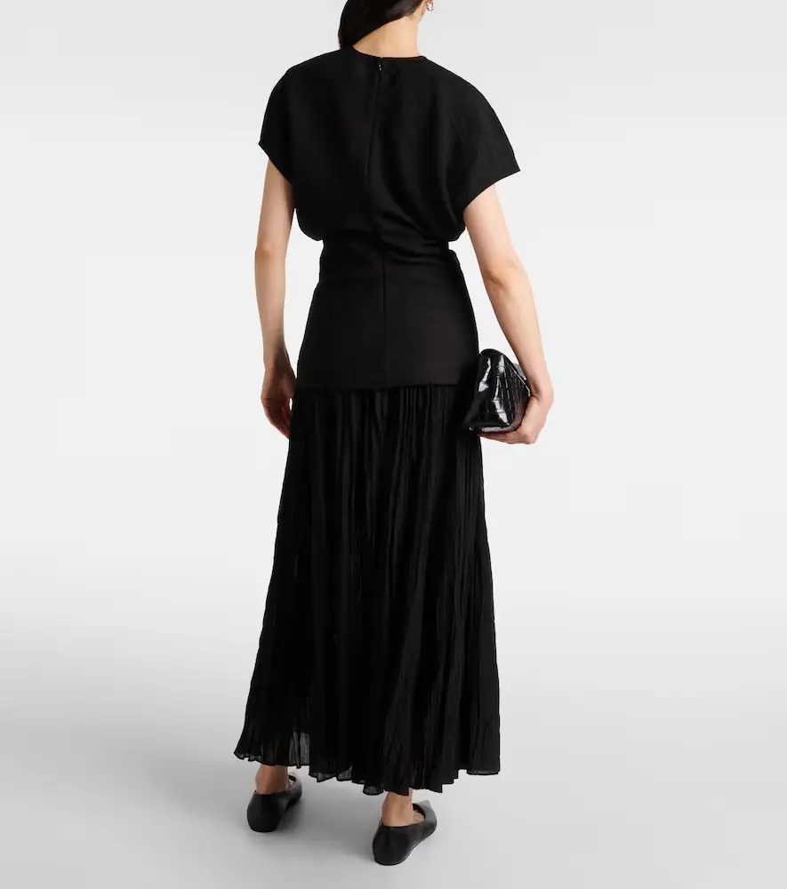 TOTEME Gathered pleated top | Thumbnail 3