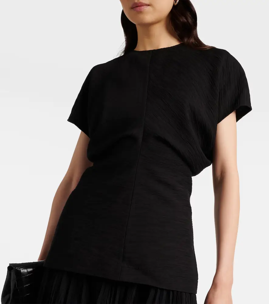 TOTEME Gathered pleated top | Thumbnail 5