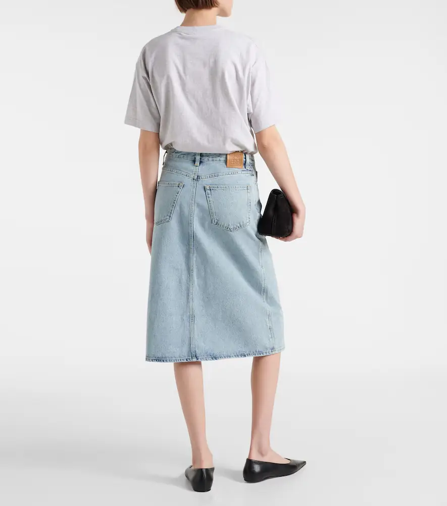 TOTEME Denim midi skirt | Thumbnail 2 TOTEME Denim midi skirt | Thumbnail 2