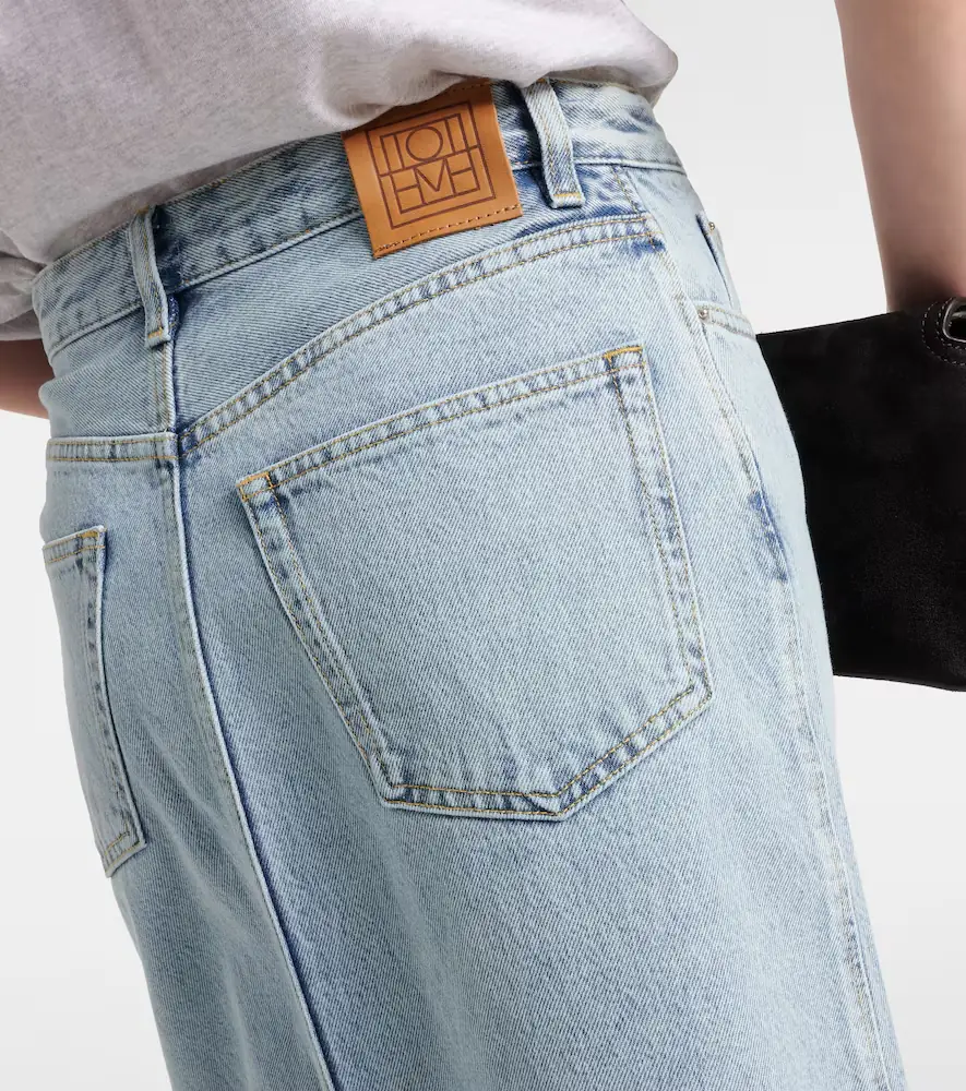 TOTEME Denim midi skirt | Thumbnail 4 TOTEME Denim midi skirt | Thumbnail 4