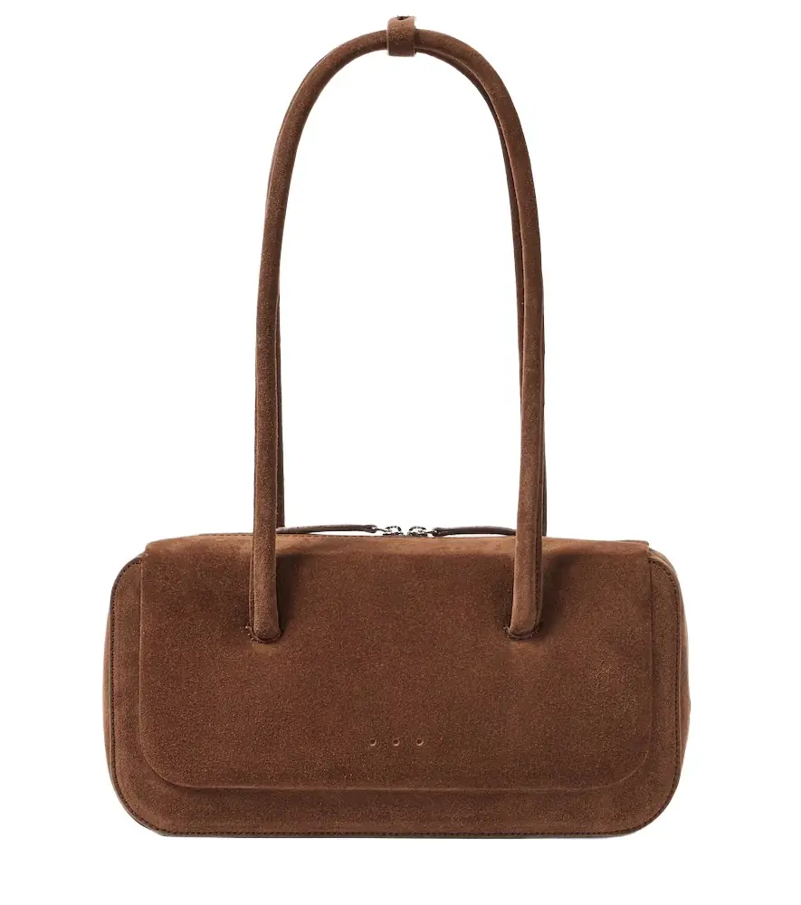 Aesther Ekme Lagune Mini suede shoulder bag | Image 1 Aesther Ekme Lagune Mini suede shoulder bag | Image 1